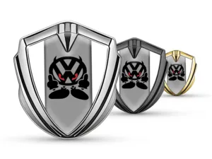 VW Metal Emblem Badge Customizable Force Design
